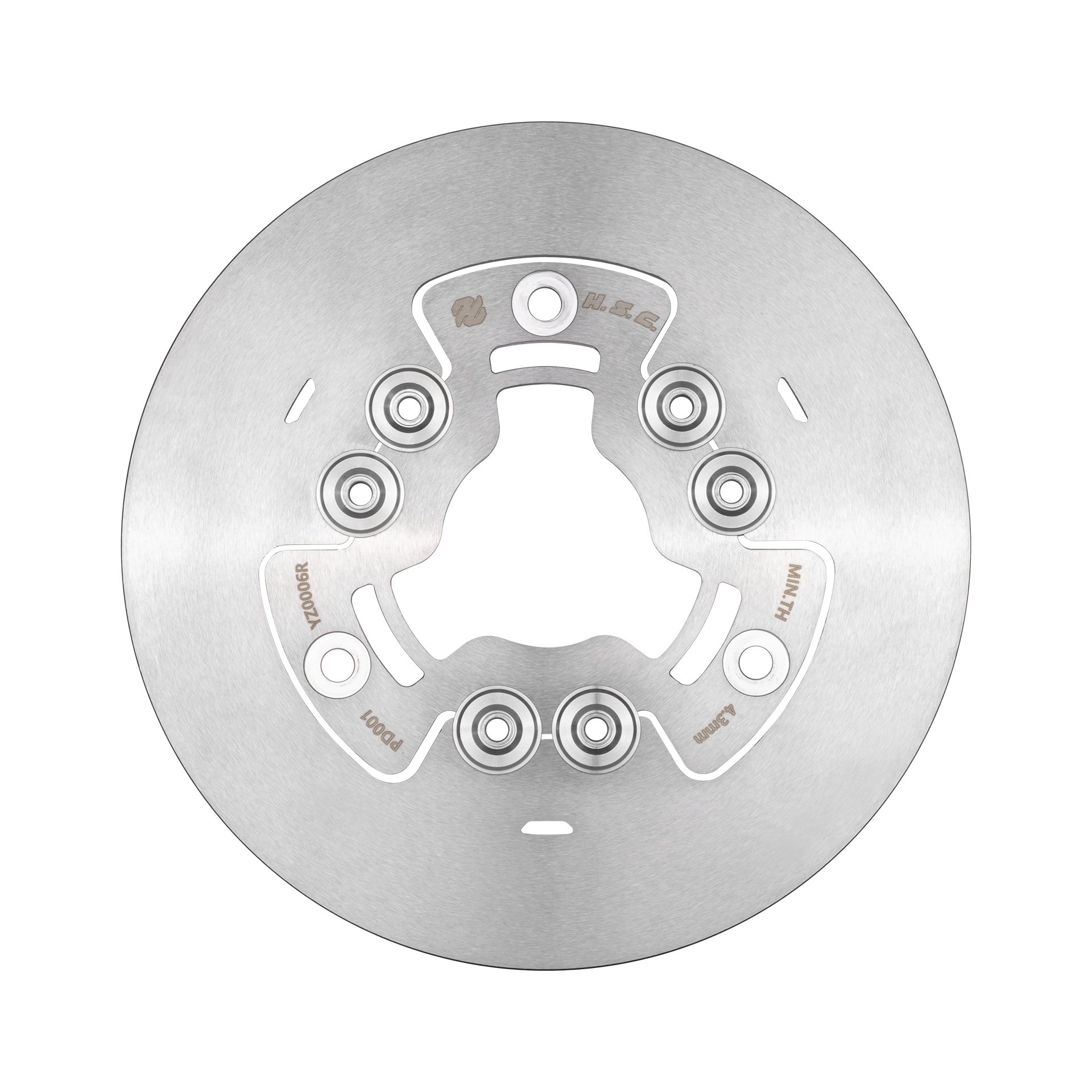 FBD043 Rear Brake Discs Rotors for YAMAHA R3 R15 MT03 MT15 220MM Thk.4.8MM